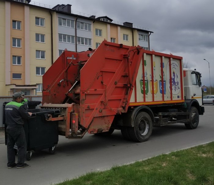 Збор цвёрдых камунальных адходаў